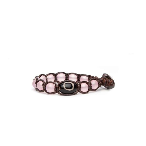 TAMASHII Bracciale Tamashii® Shönu Protezione Giada Rosa