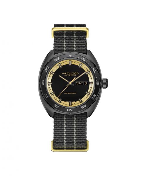 HAMILTON American Classic Pan Europ Day Date Auto