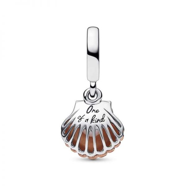 PANDORA Club Charm 2023 - Conchiglia con Perla Coltivata d'Acqua Dolce