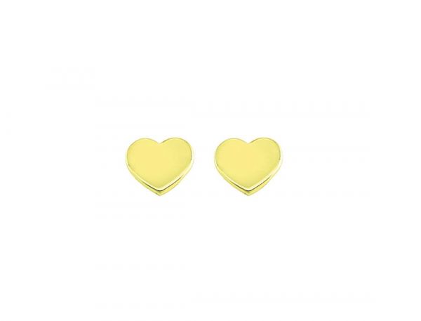 AMEN  Orecchini a lobo Cuore AG925