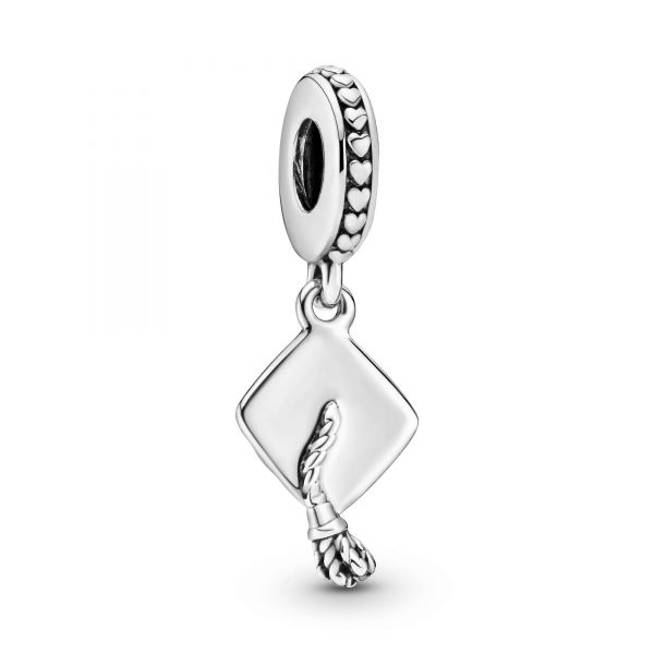 PANDORA Charm pendente Tocco di laurea