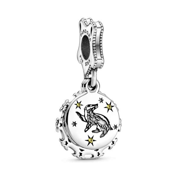 PANDORA Harry Potter, charm pendente Tassorosso