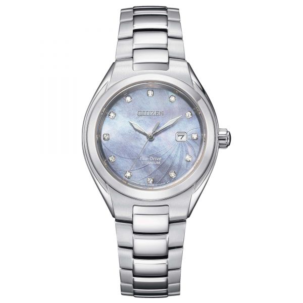 CITIZEN Orologio Eco Drive Donna Citizen Lady Super Titanio