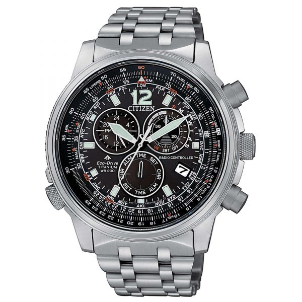 CITIZEN Crono Pilot Super Titanio