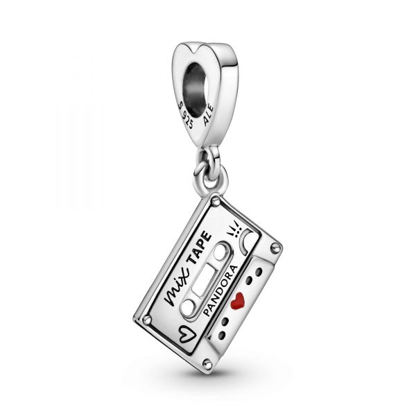 PANDORA Charm pendente Cassetta vintage